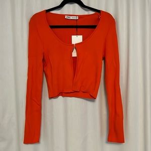 Zara Cropped Cardigan